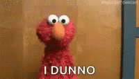 Elmo Shrug GIF - Elmo Shrug I Dunno - Discover & Share GIFs